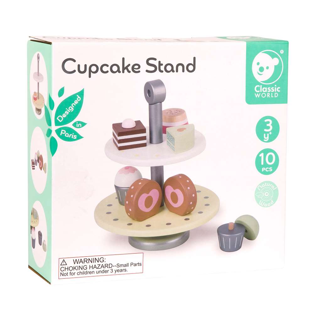 Classic World - Pretend & Play - Cupcake Stand