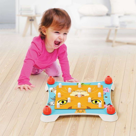 Quercetti - Guess the Animal Faces Puzzle - Memory & Recognition Game for Toddlers
