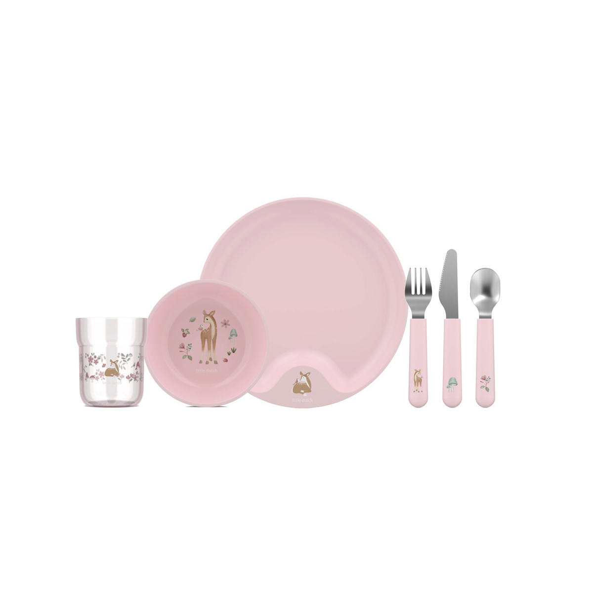 Little Dutch Children's Dinnerware Set 6 Pcs