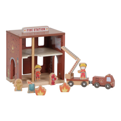 Little Dutch Wooden Fire Station FSC
