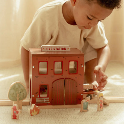 Little Dutch Wooden Fire Station FSC