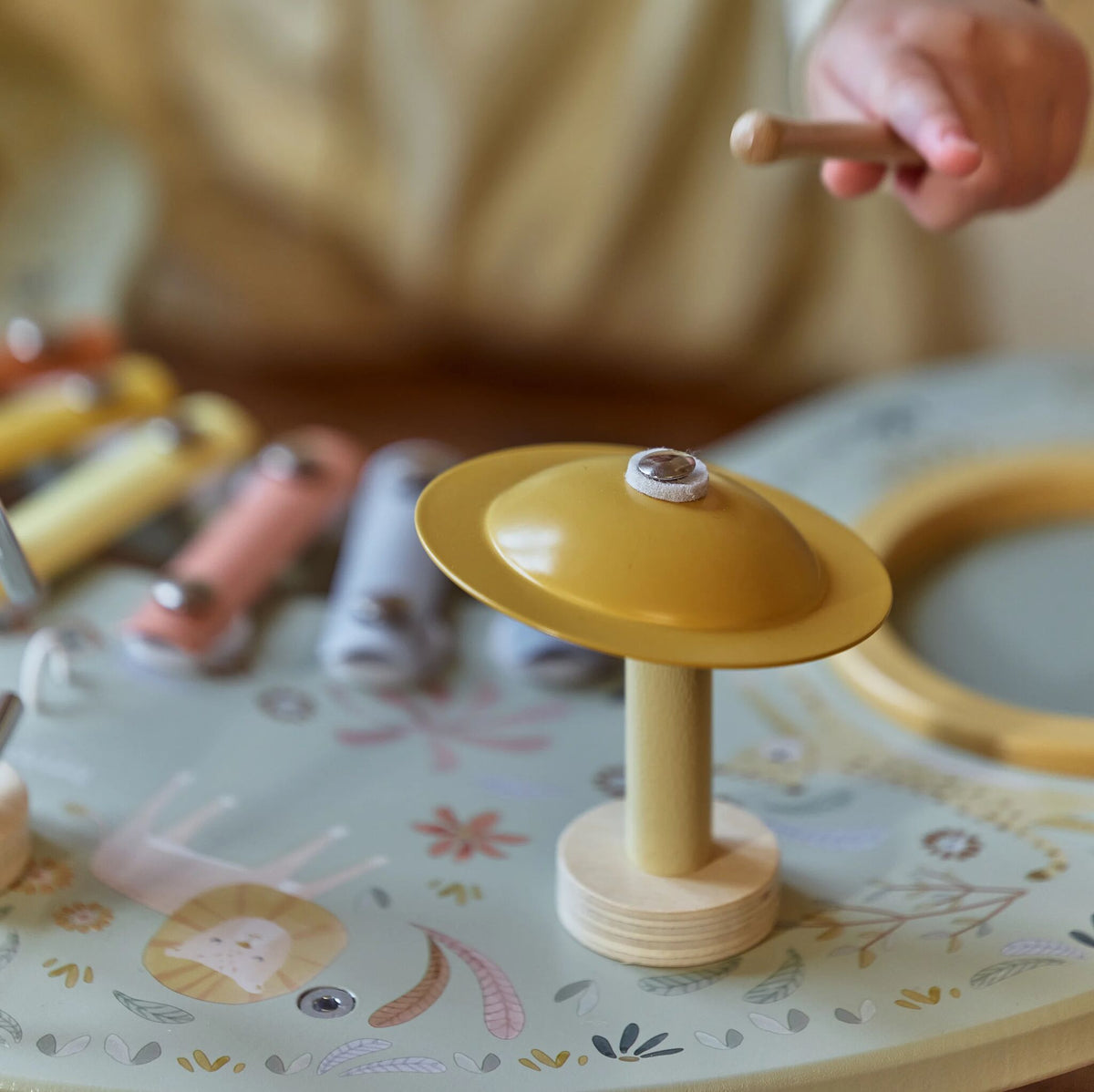 Little Dutch Music Table Safari Friends FSC