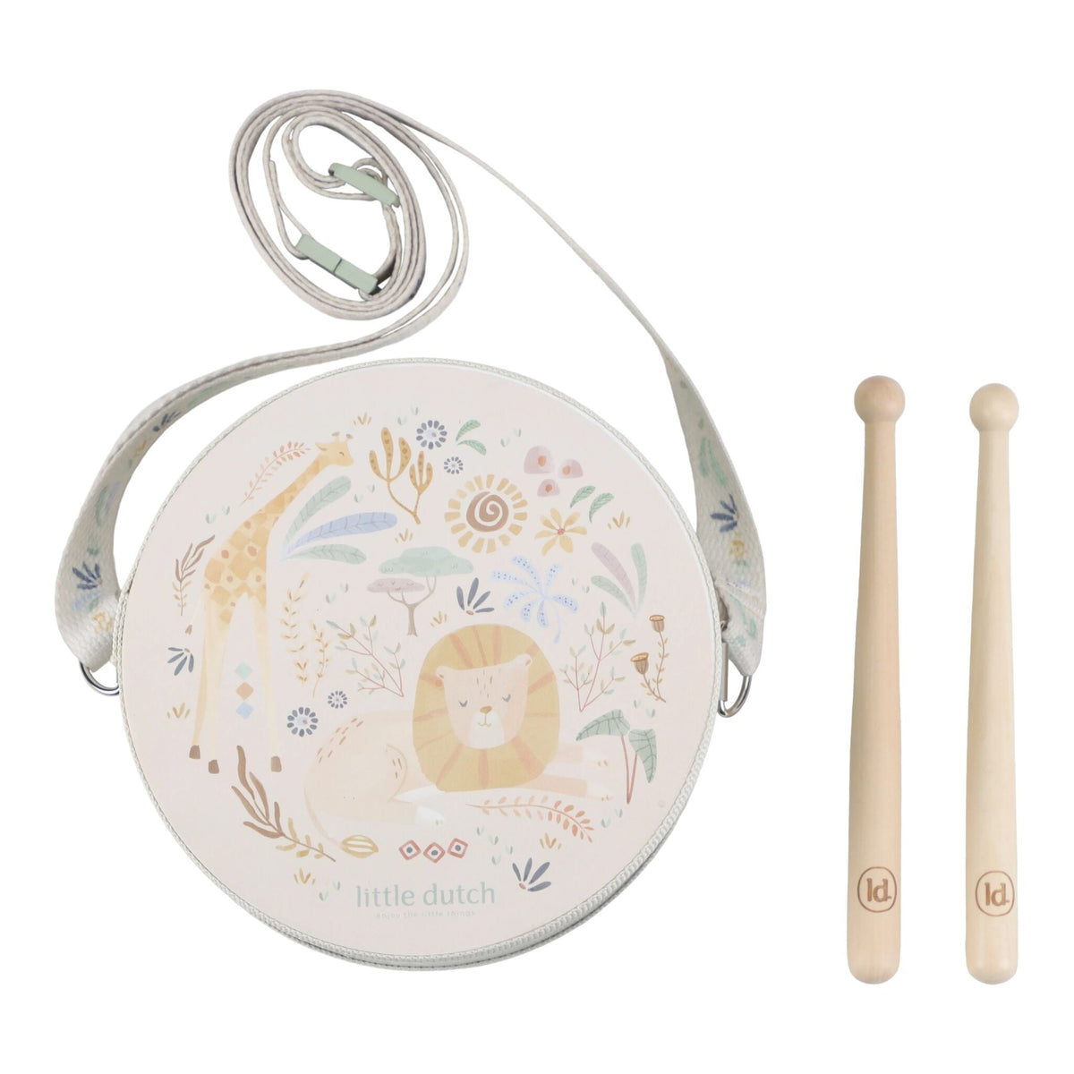 Little Dutch Music Drum Safari Friends FSC