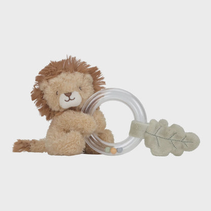 Little Dutch Soft Lion Rattle Safari Friends