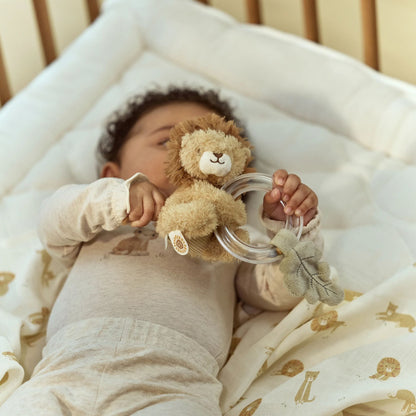 Little Dutch Soft Lion Rattle Safari Friends