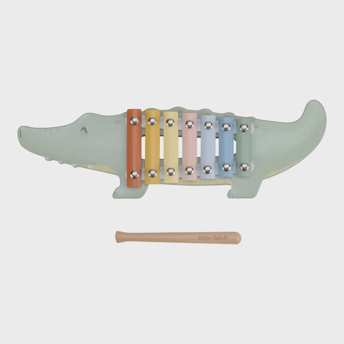 Little Dutch Xylophone Crocodile Safari Friends FSC