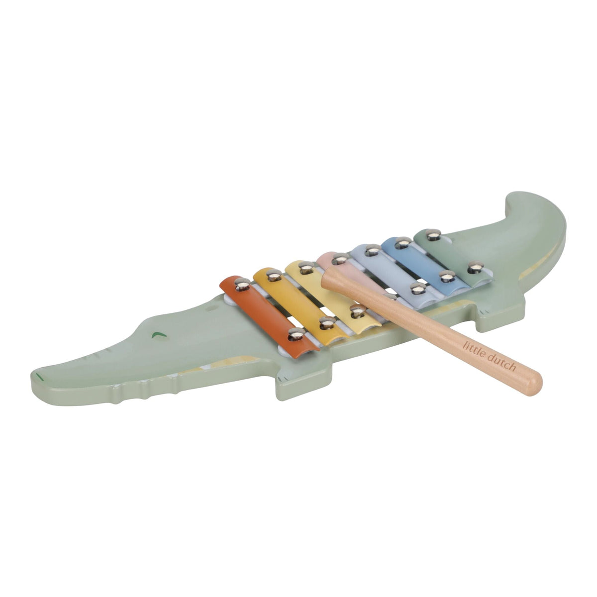 Little Dutch Xylophone Crocodile Safari Friends FSC
