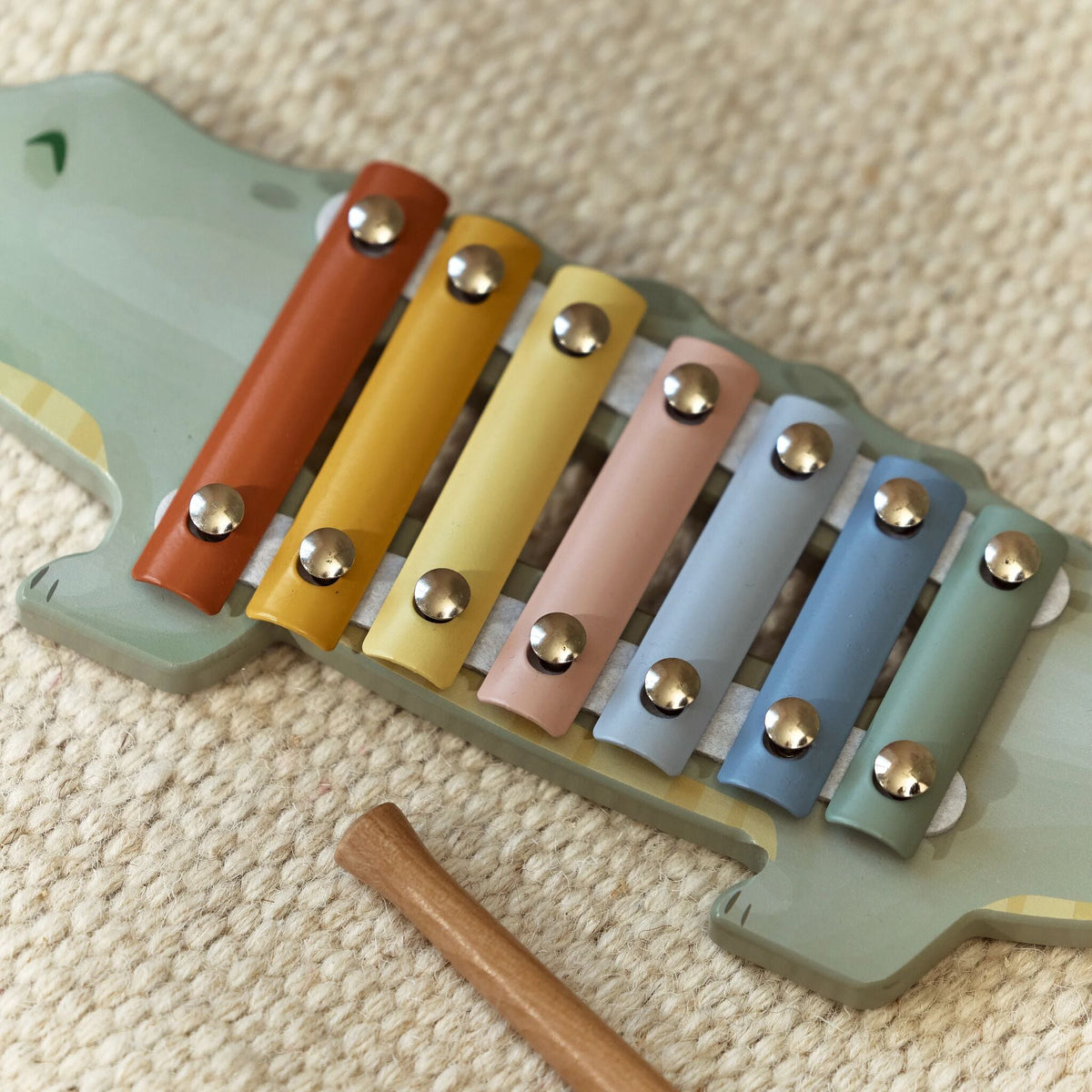 Little Dutch Xylophone Crocodile Safari Friends FSC