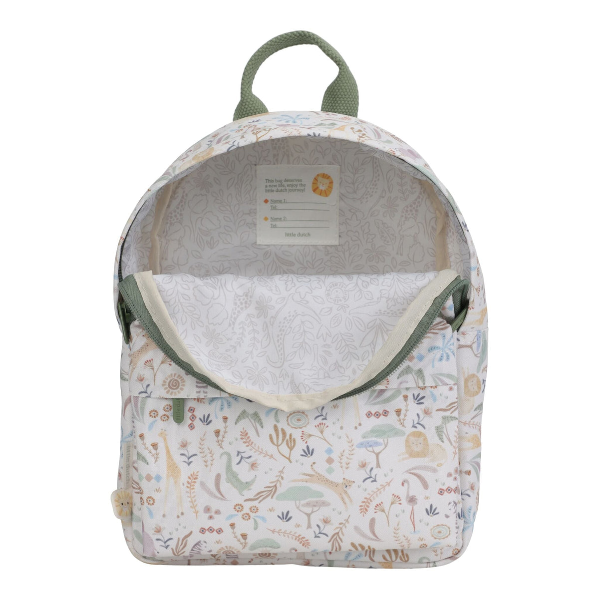 Little Dutch Backpack Safari Friends 29cm