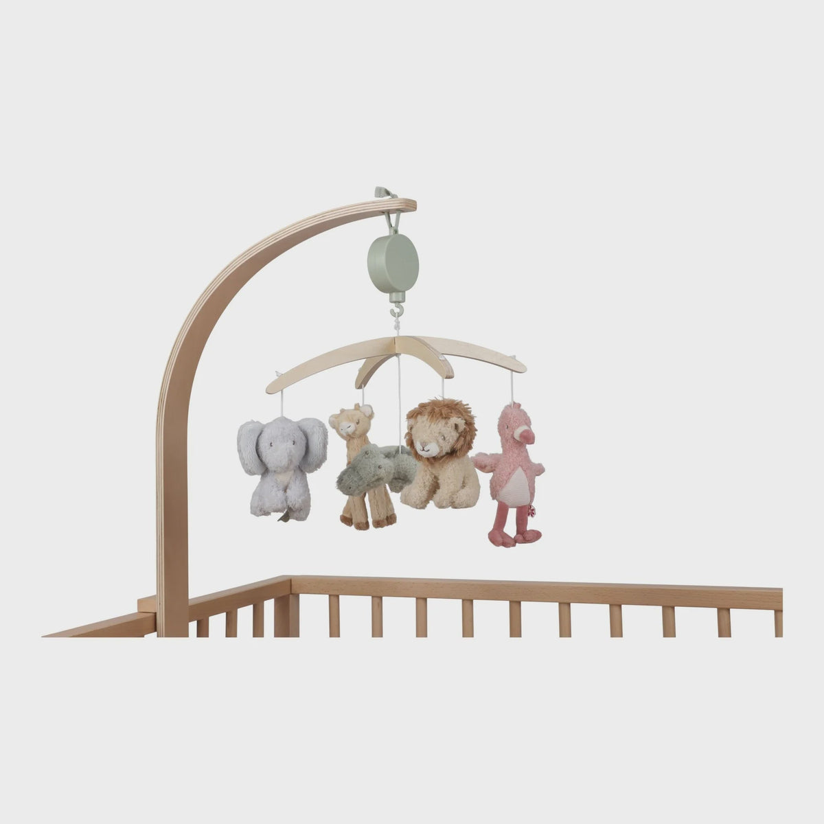Little Dutch Wooden Music Mobile Safari Friends FSC