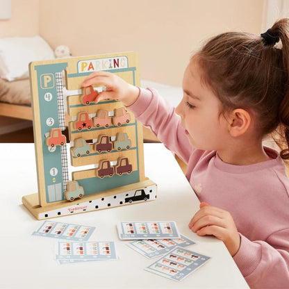 TopBright - Montessori Parking Challenge: Sliding Puzzle Board Game for Kids
