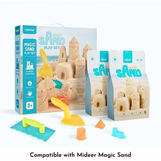 Mideer - Beach & Sand Toy Set - Construction Site - 12 Pieces - Motherhood