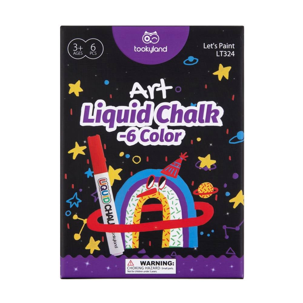 TookyToy - Liquid Chalk - 6 Colours