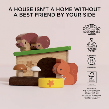 Le Toy Van - Hedgehog & Squirrel Animal Set