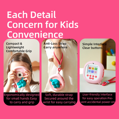 Mideer - Say Cheese Kids Camera - Green and Pink