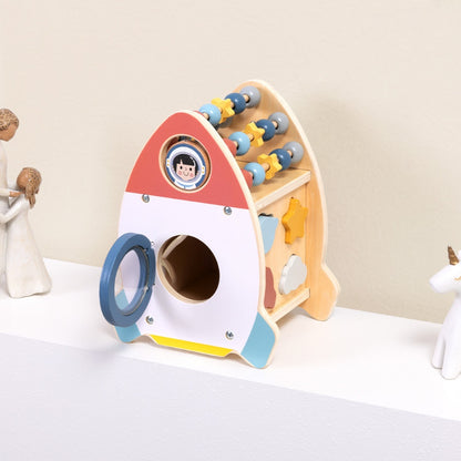 TookyToy - Rocket Play Cube Activity Toy for Toddlers