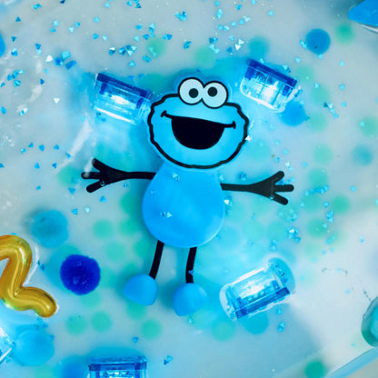 Glo Pals - Water Activated Light-Up Sensory Toys - Cookie Monster Sesame Street