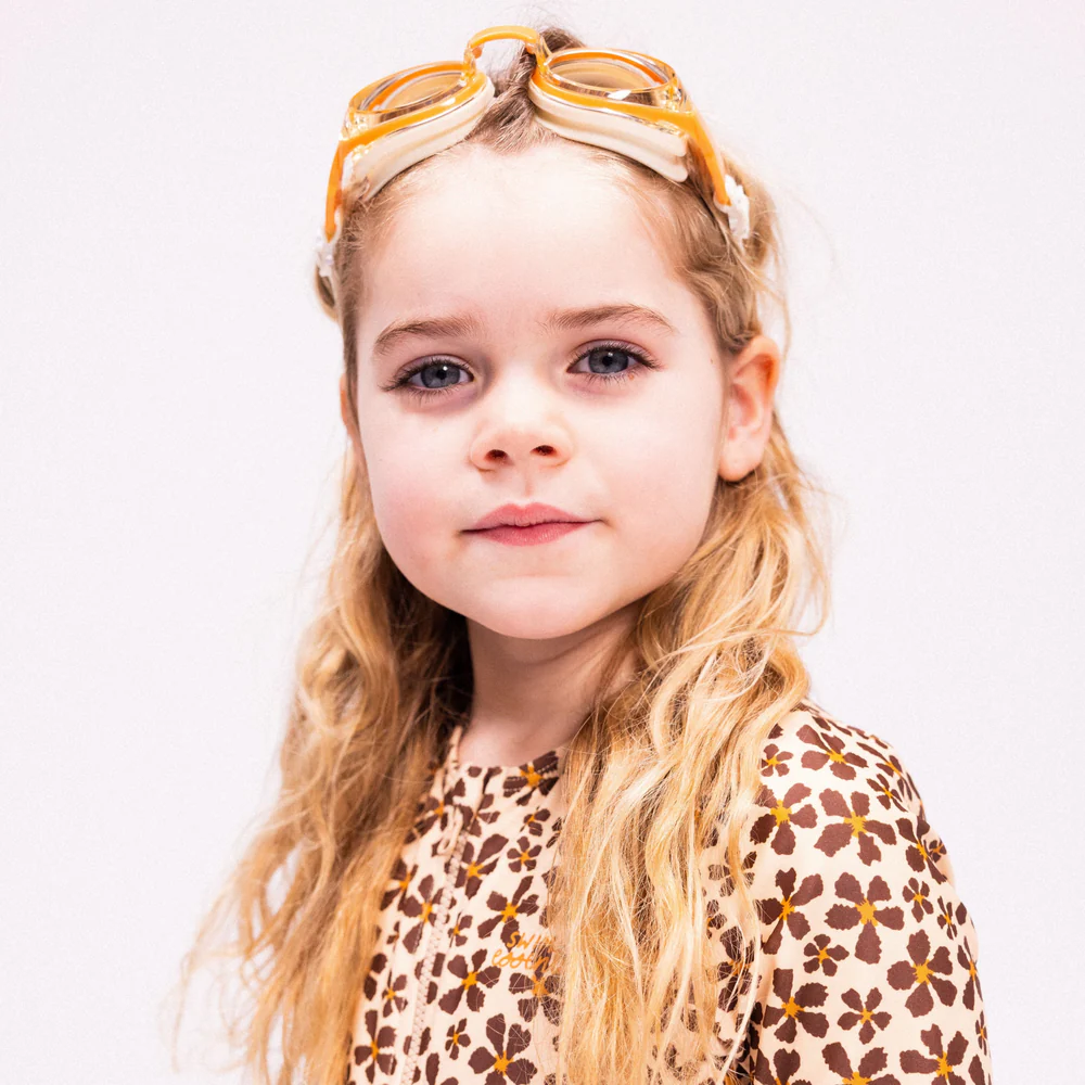 Swim Essentials - Goggles - Beige Leopard