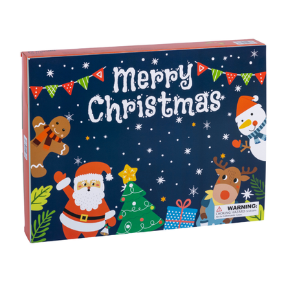 hi Pando - Wooden Train Set Advent Calendar - 24 Pieces