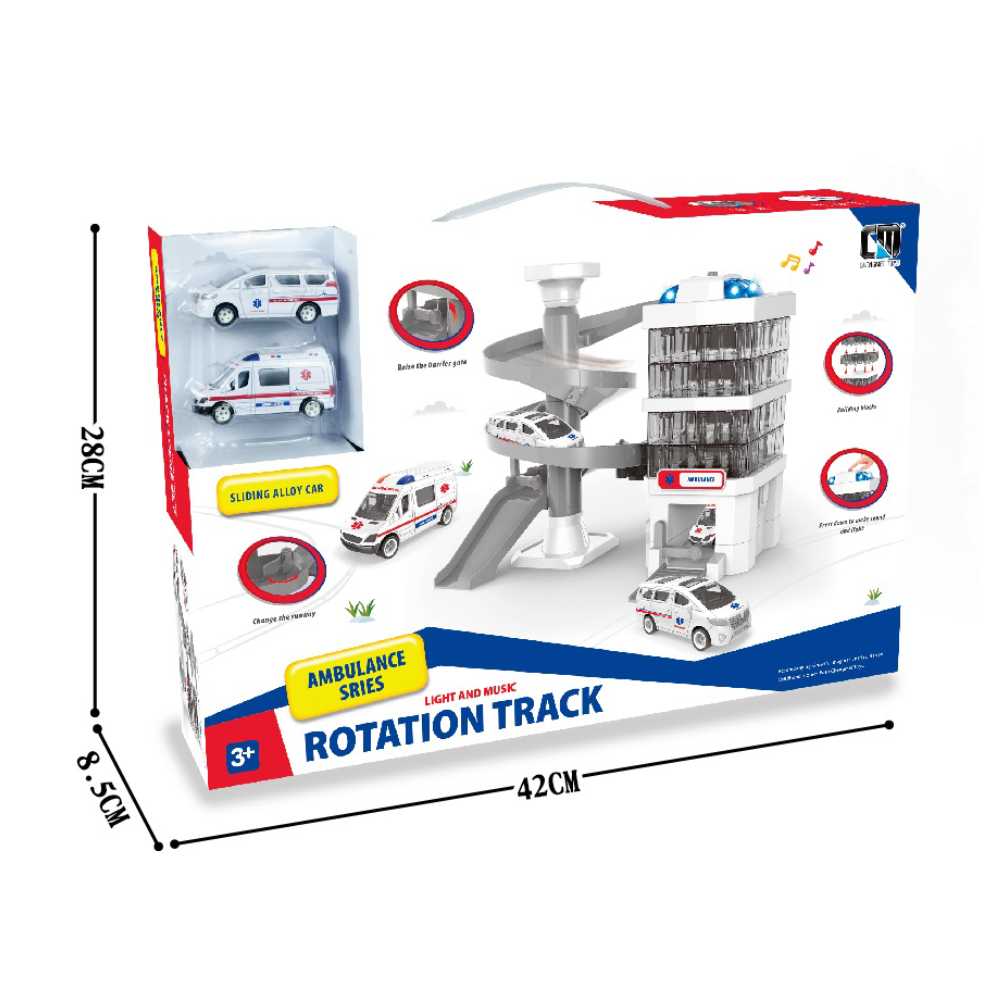 Cogo - Emergency Parking Garage with Light, Music & 2 Cars