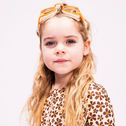 Swim Essentials - Goggles - Beige Leopard