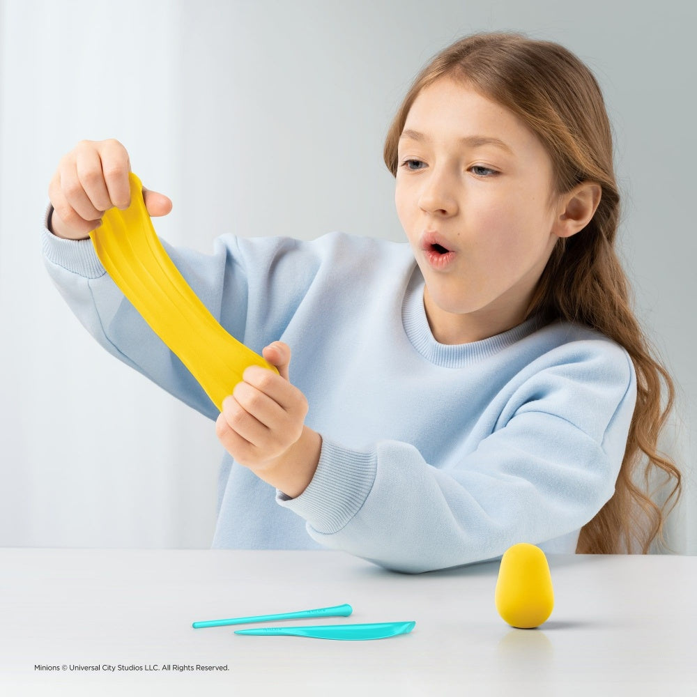 Hey Clay - Modelling Air-Dry Clay with Fun Interactive App - Minions, 15 cans