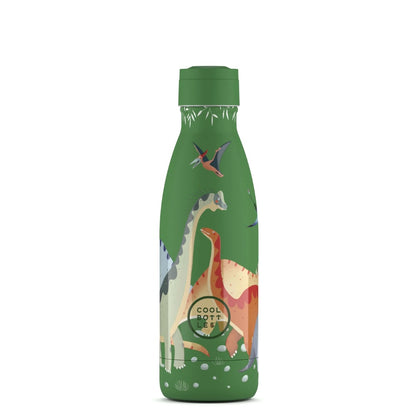 Cool Bottles - Kids Triple-Insulated Water Bottle - Jurassic Era 350ml