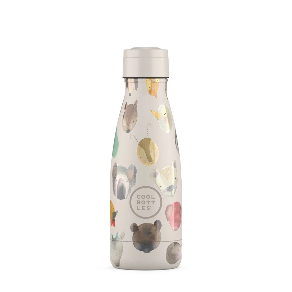Cool Bottles - Kids Triple-Insulated Water Bottle - Tiny Creatures 260ml
