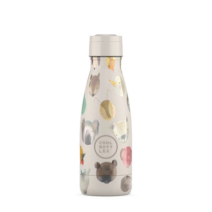 Cool Bottles - Kids Triple-Insulated Water Bottle - Tiny Creatures 260ml
