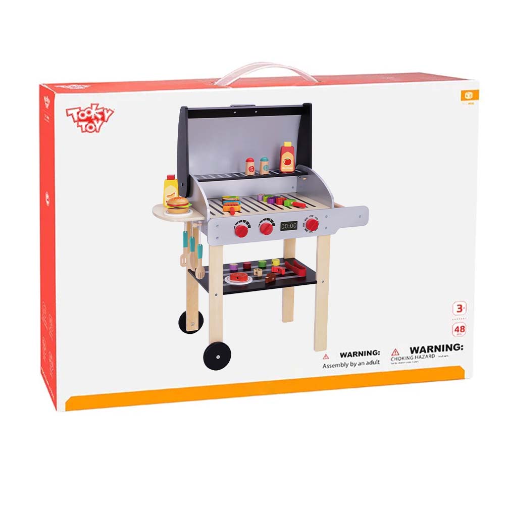 TookyToy - Pretend Play Braai Grill Toy Set - Motherhood