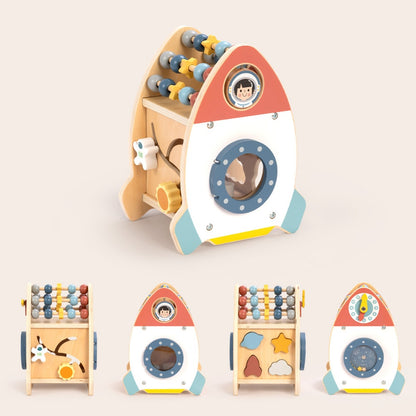 TookyToy - Rocket Play Cube Activity Toy for Toddlers
