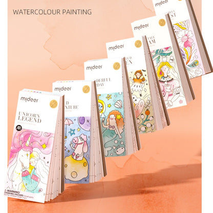 Mideer - Watercolour Painting Set - Travel Size - Unicorn Legend