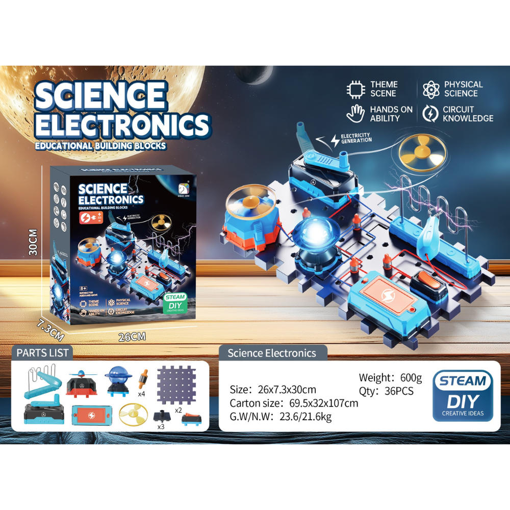 Cogo - Science Discovery: Circuit Building Kit for Kids - Ages 8+