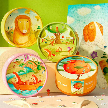 Mideer - Pocket Series Mini Jigsaw Puzzle - Wild Artist - 216pcs