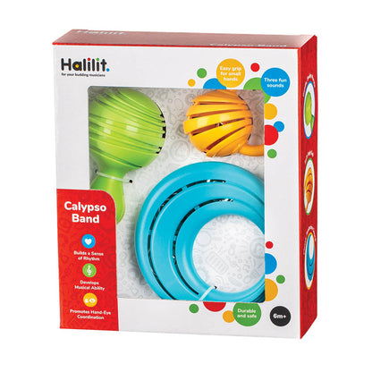 Halilit - Music Instrument for Babies & Toddlers - Calypso Band Set of 3 -**