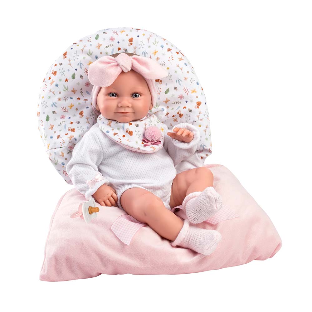 Llorens - Anatomically Correct Baby Girl Doll with Clothing & Accessories: Tina - 40cm