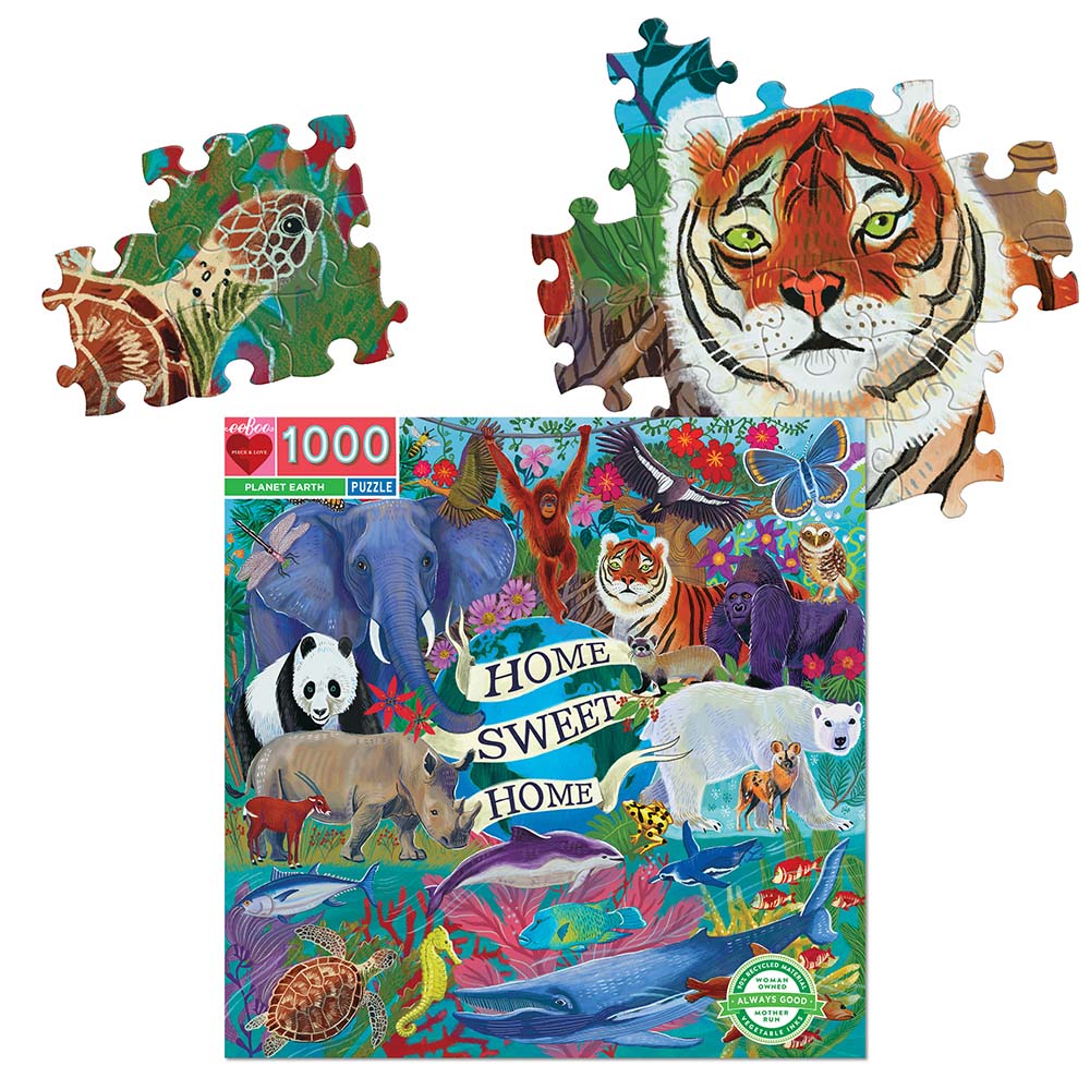 eeBoo - Planet Earth 1000pc Puzzle