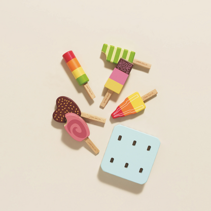 Le Toy Van - Wooden Ice Lollies Popsicles - 7pcs