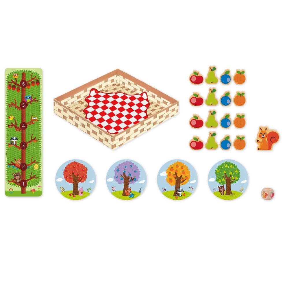 TookyToy - Squirrel Orchard Colour Matching Activity Game - Motherhood
