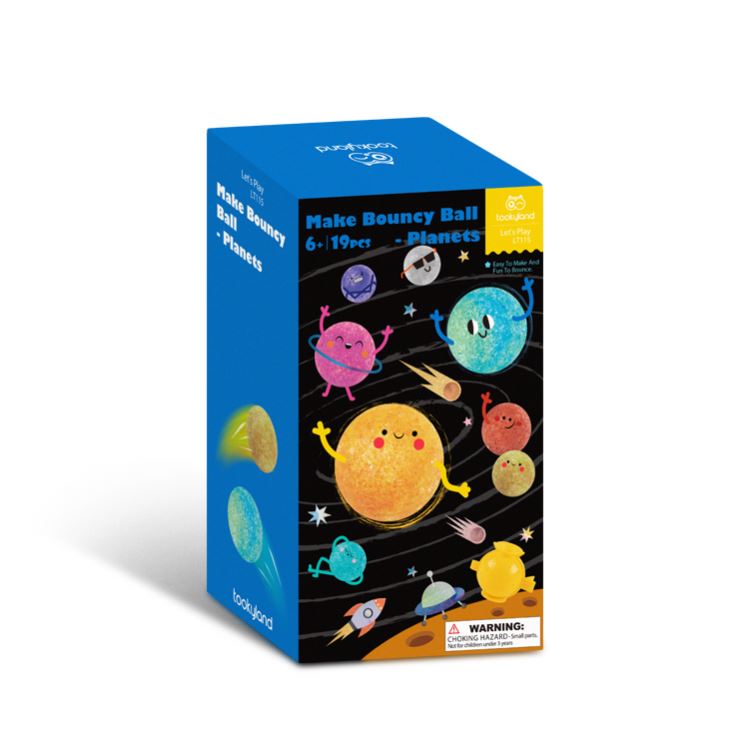 TookyToy - Make Bouncy Ball - Planets - Motherhood
