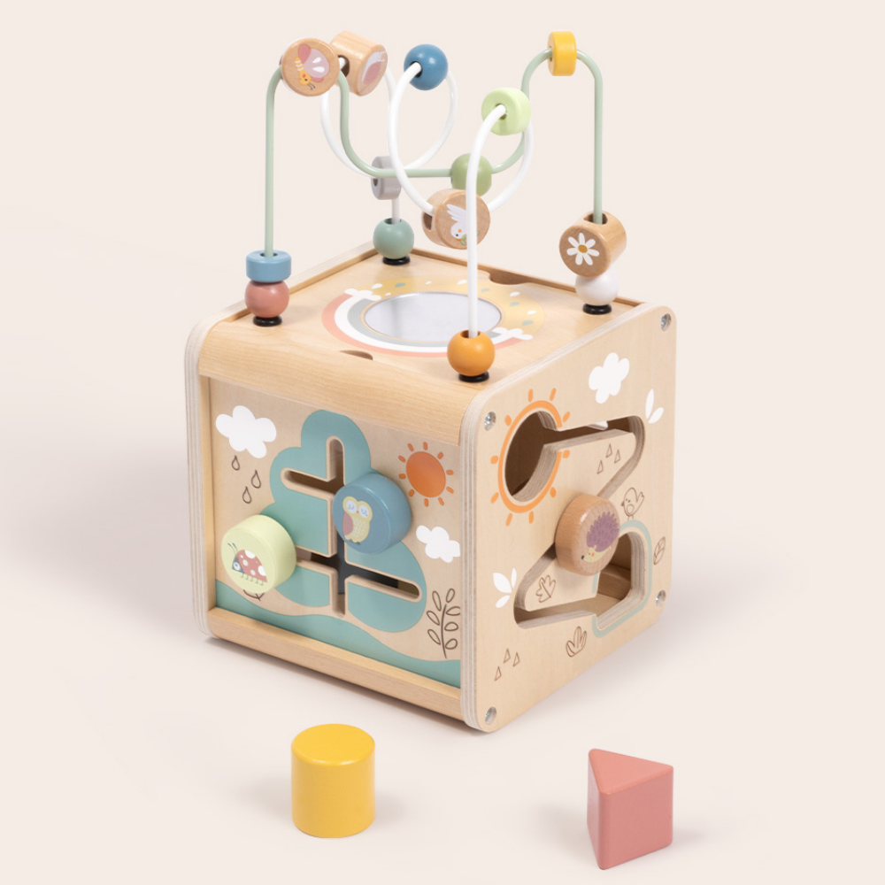 TookyToy - Nature Play Cube Activity Toy