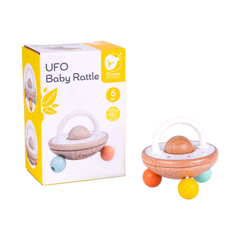 Classic World - UFO Baby Rattle
