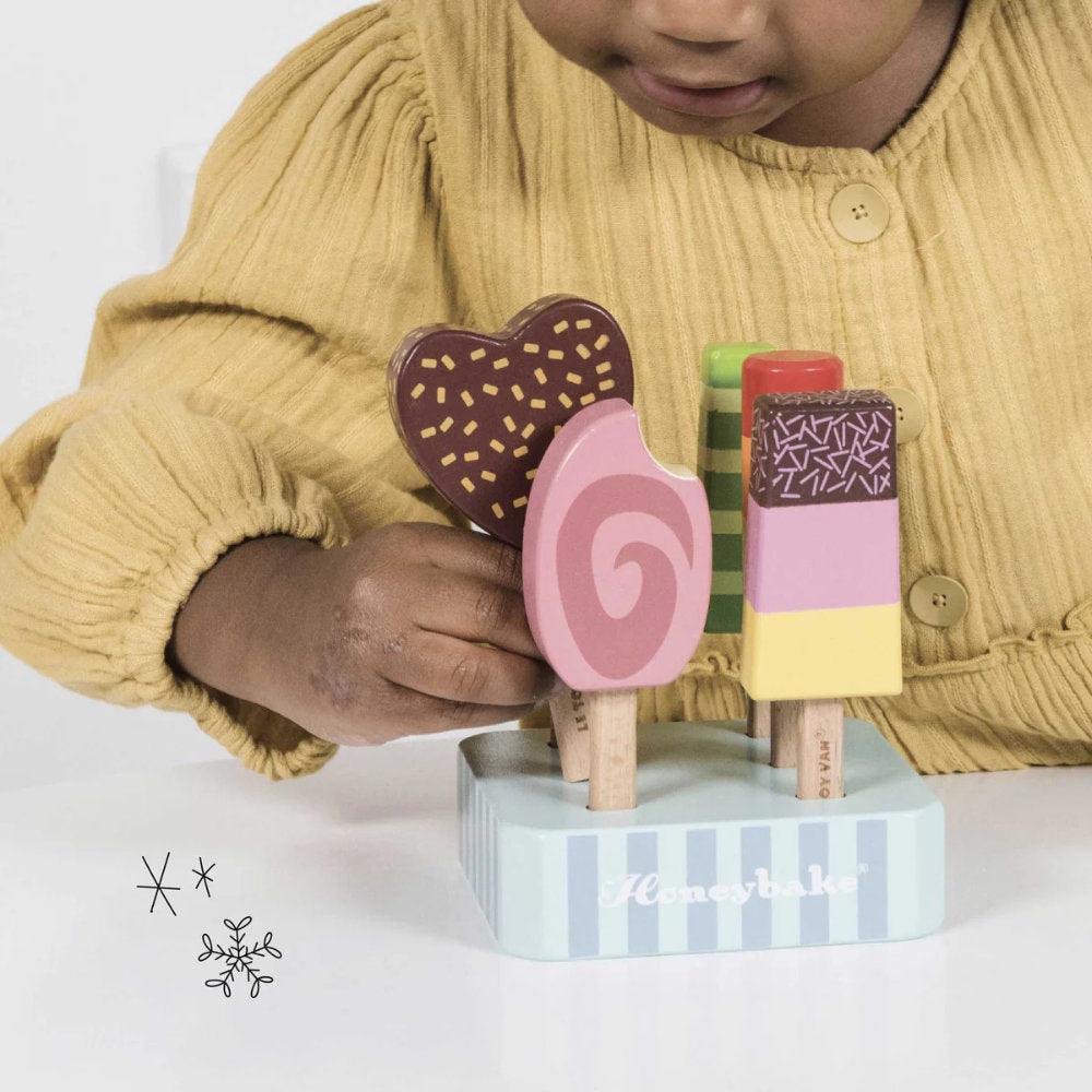 Le Toy Van - Wooden Ice Lollies Popsicles - 7pcs