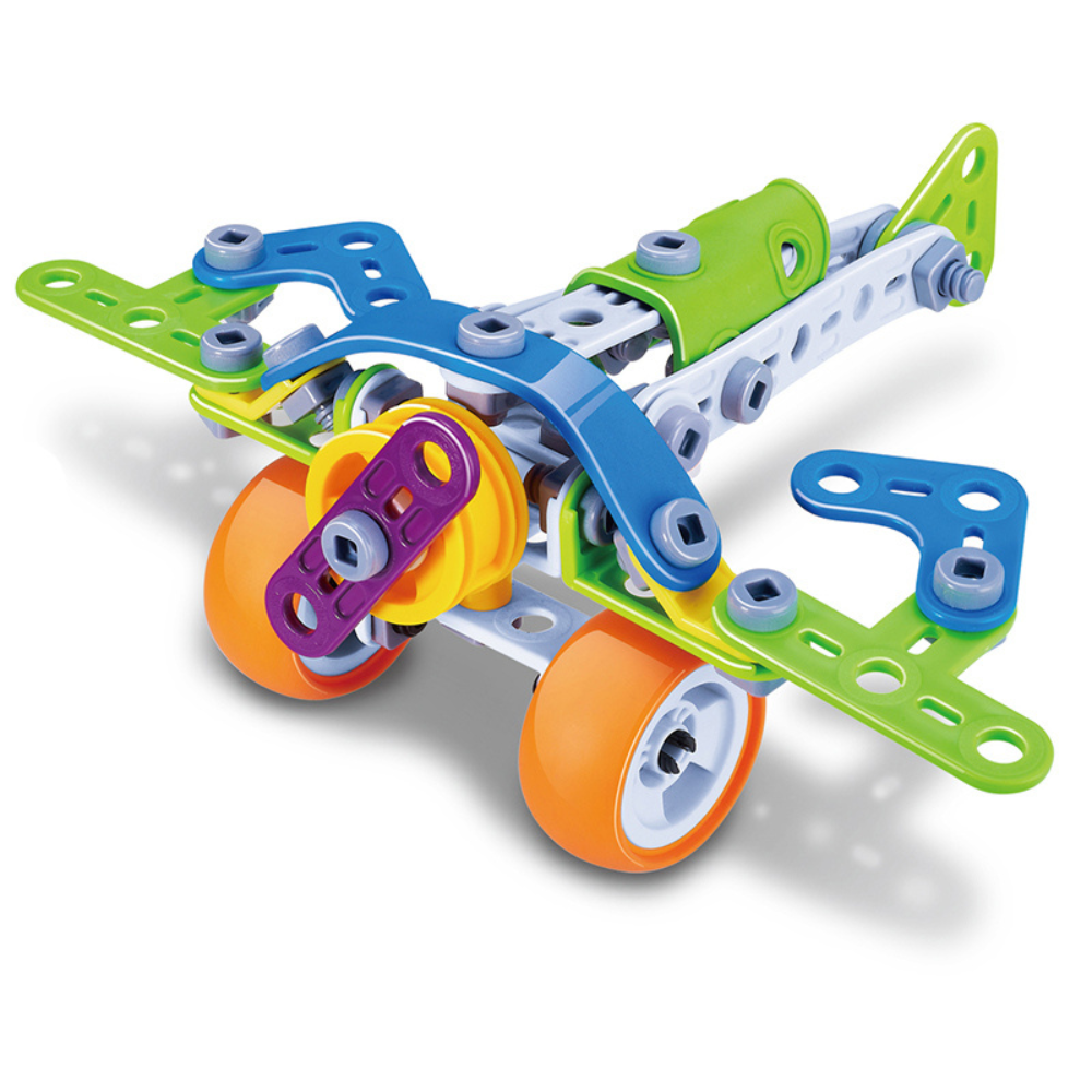 Cogo - Build & Play - Plane Construction Set - 75 Pieces