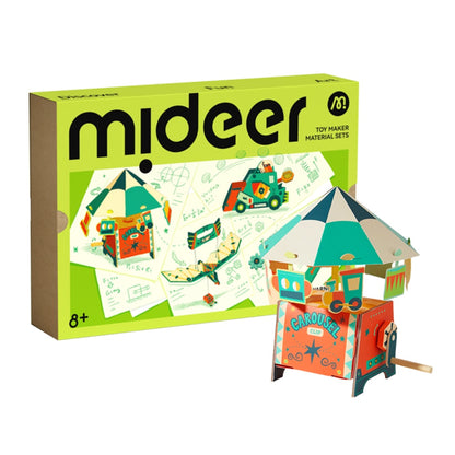 Mideer - DIY Kids Science Kit - Mechanics: Build Your Own Moving Models