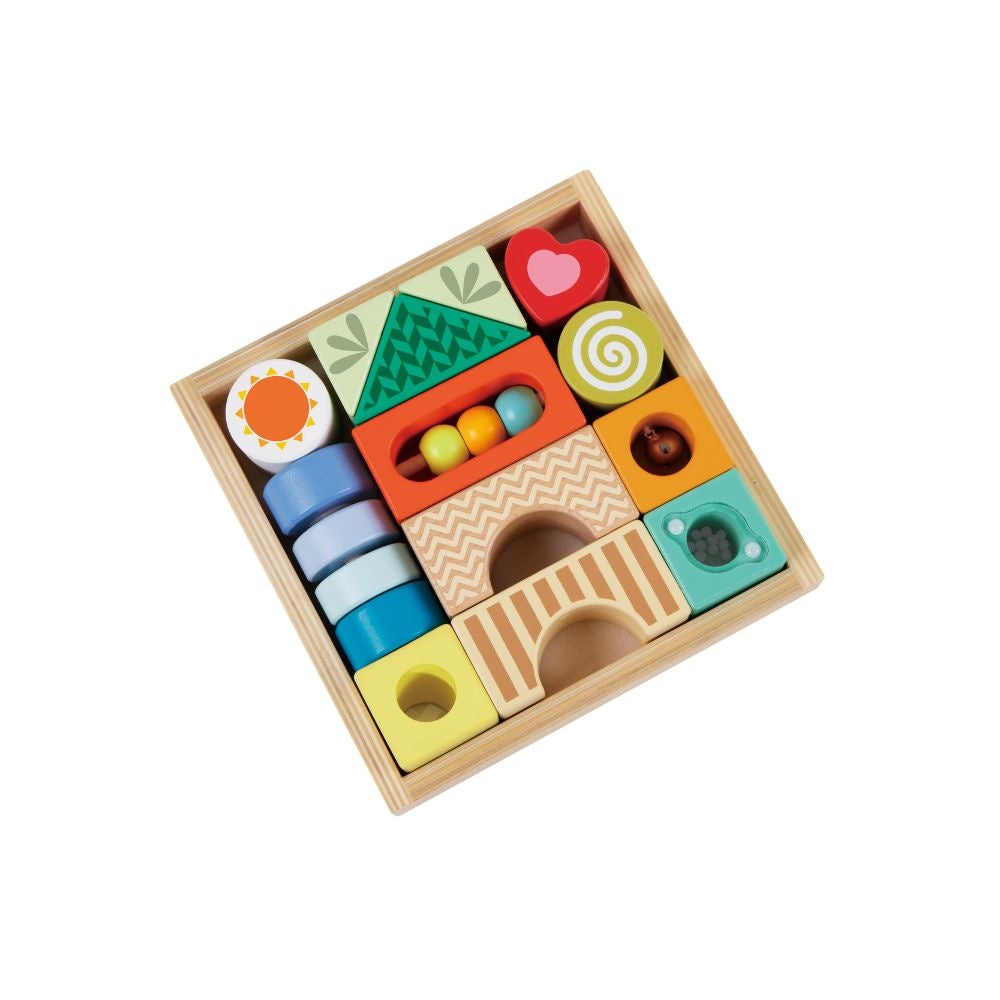 Classic World - Sensory Exploration Blocks - 14pcs