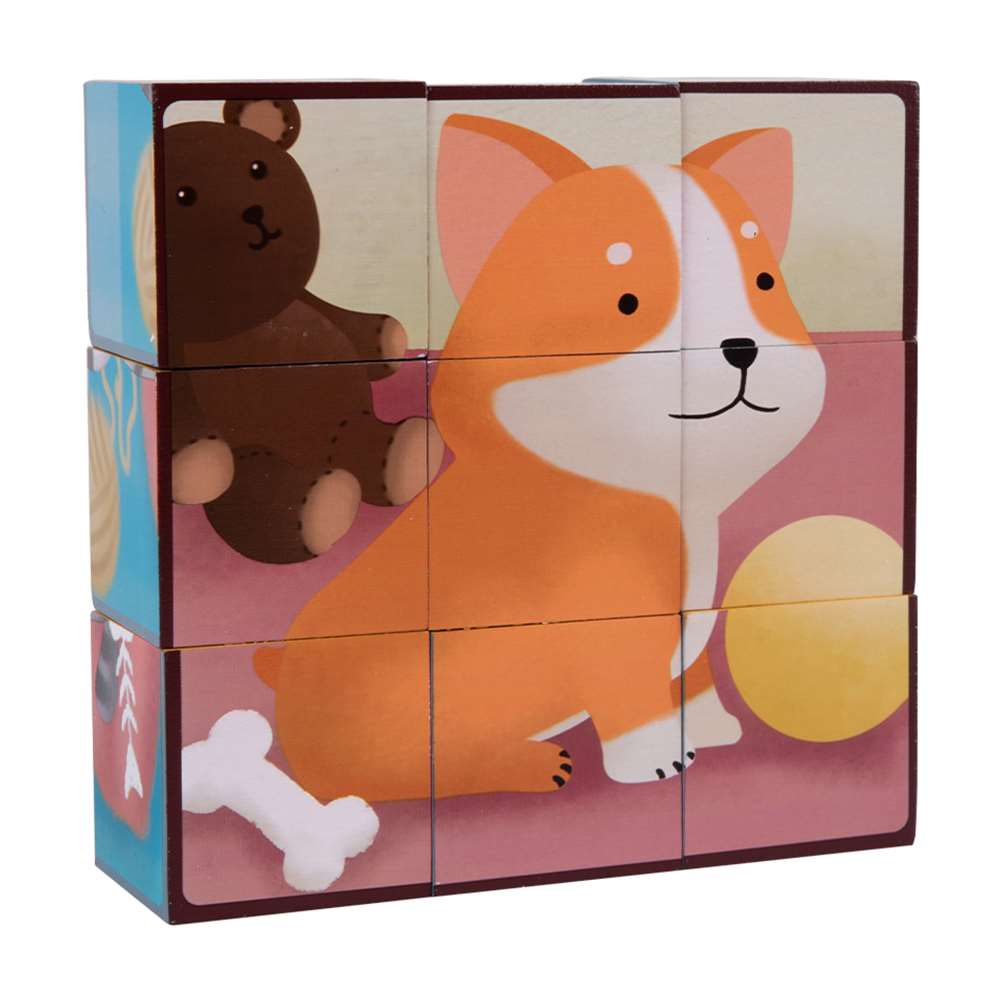 Classic World - Pet Blocks Puzzle - 9pcs