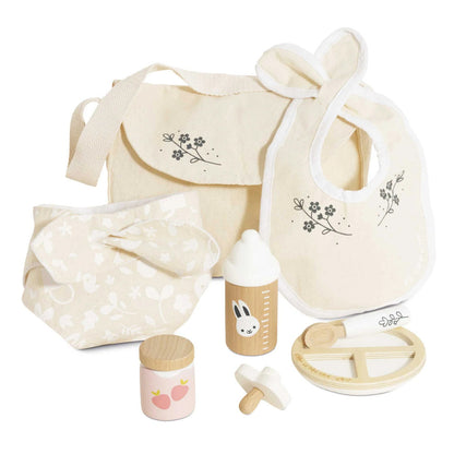 Le Toy Van - Dolls Nursing Kit and Bag - 8pcs