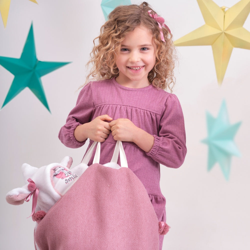 Llorens - Baby Girl Doll with Clothing & Carrycot: Mimi - 42cm