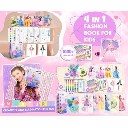 Jar Meló - Fashion Design Arts & Crafts Book Set - Dreamy Fairy